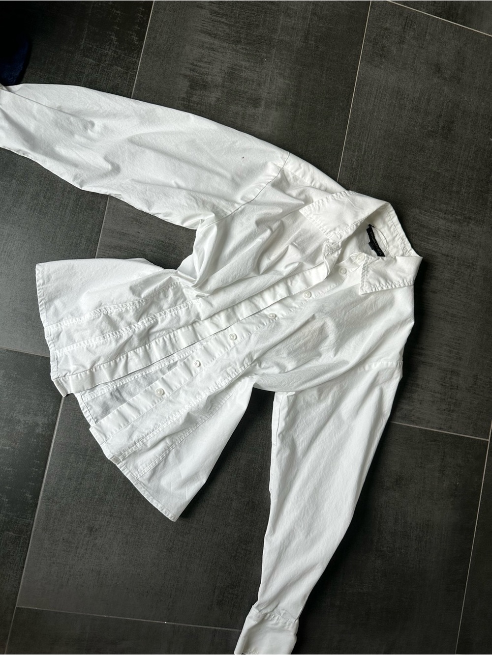 Banana Republic White Collared Shirt